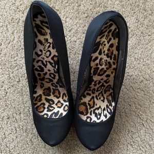 Platform studded heels